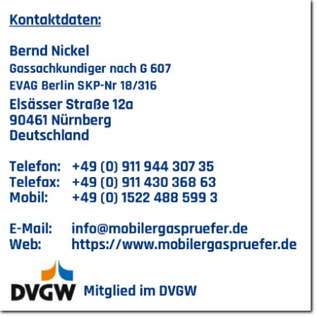 Kontaktdaten von Bernd Nickel